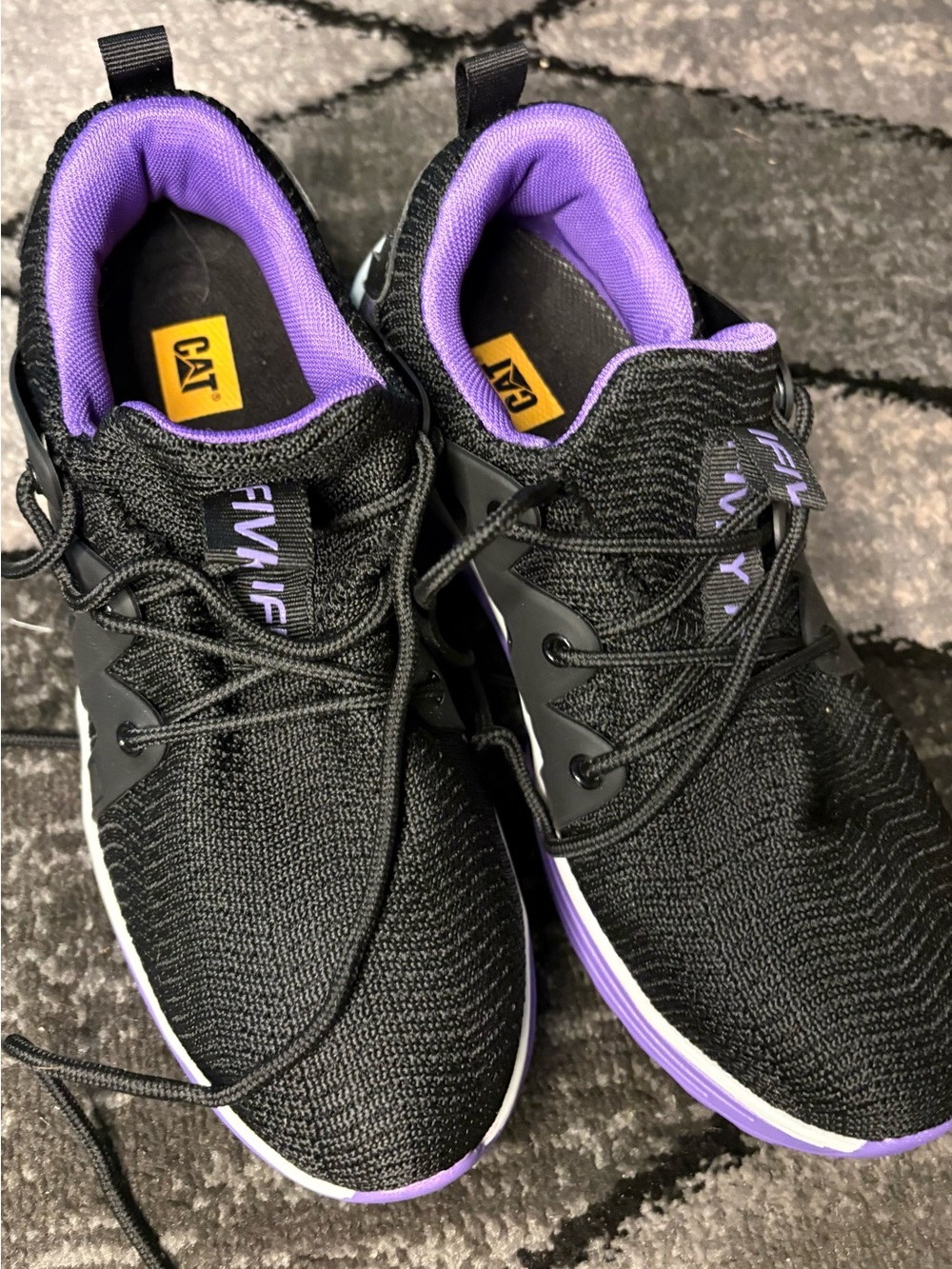 CAT steel toed sneakers